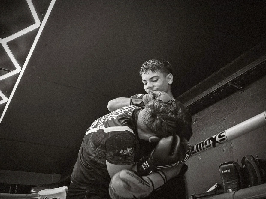 Sparring im Clinch